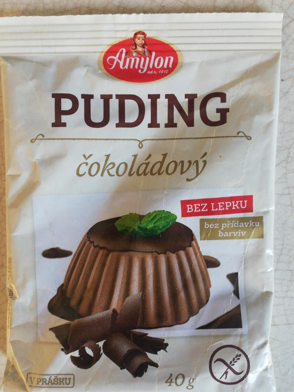 Fotografie - Čokoládový puding bez lepku prášek Amylon
