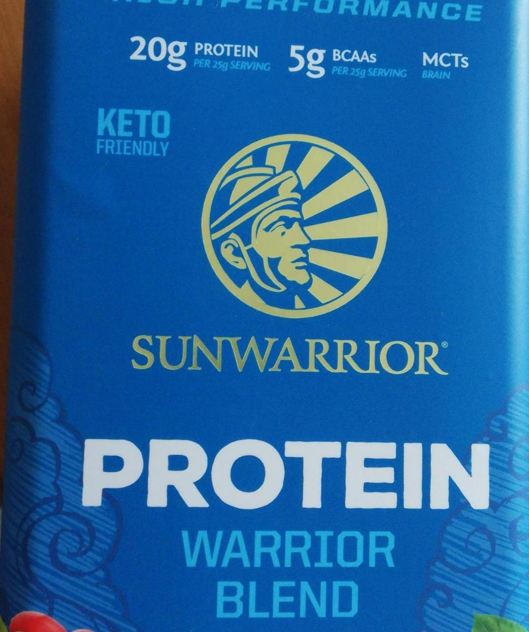 Fotografie - Sunwarrior protein warrior blend natural