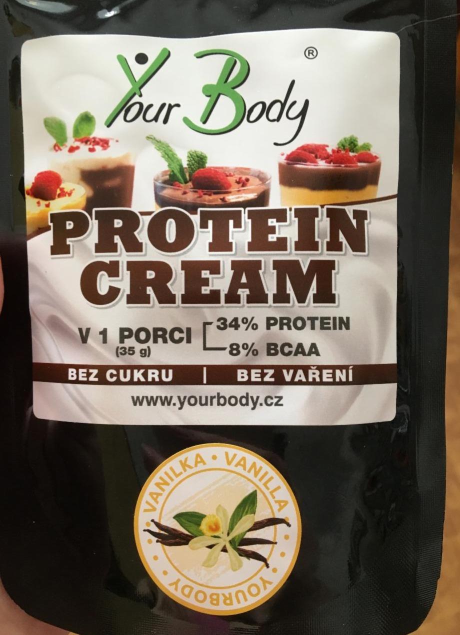 Fotografie - Protein Cream Vanilka Your Body