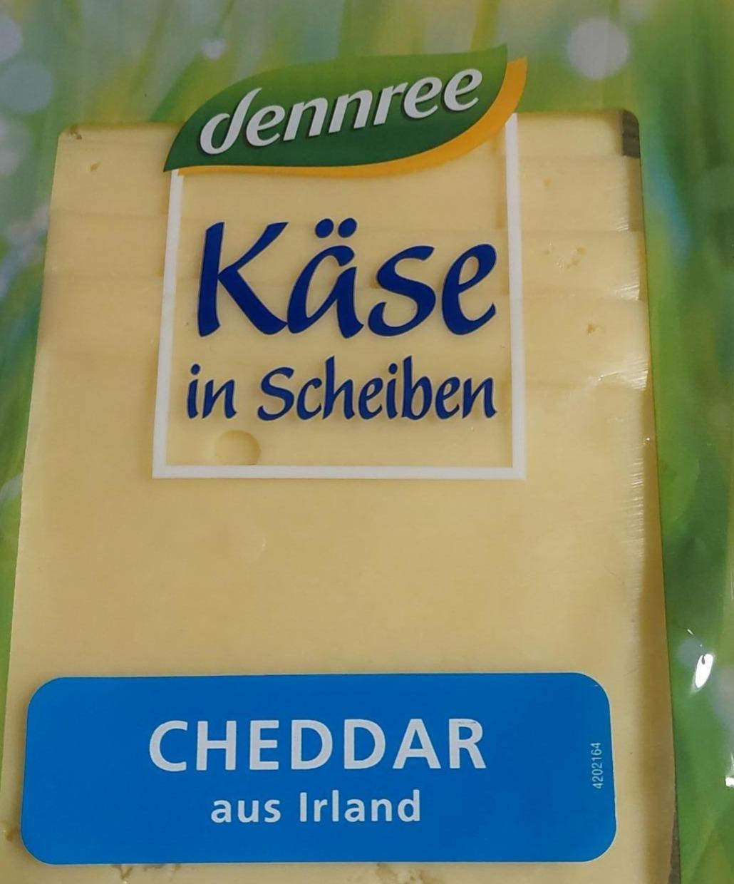Fotografie - Käse in scheiben cheddar aus Irland Dennree