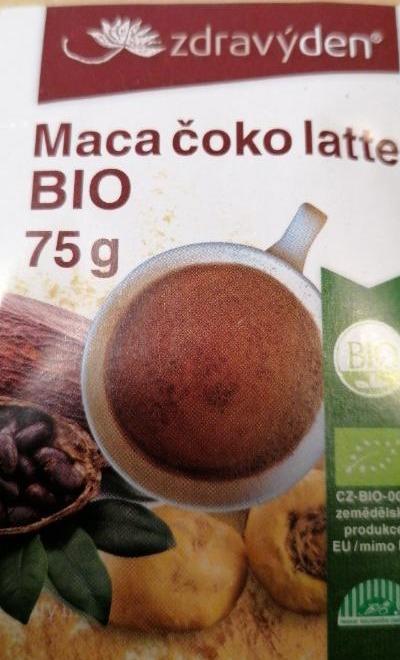 Fotografie - Bio Maca čoko latte Zdravý den
