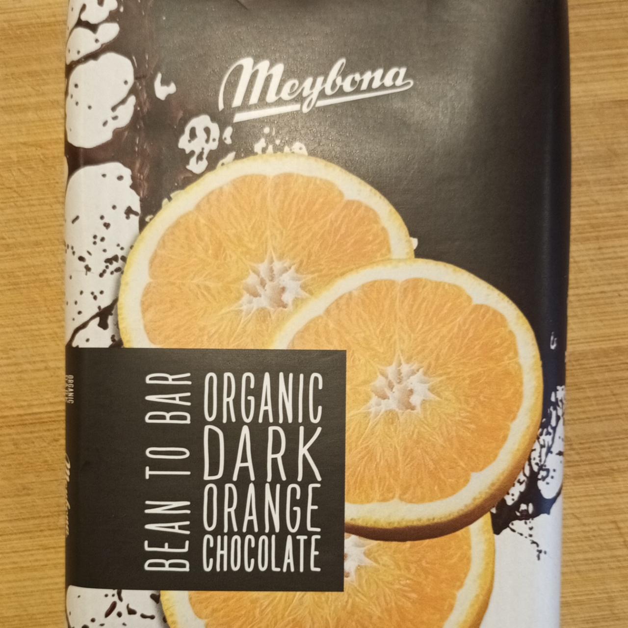 Fotografie - Organic dark orange chocolate Meybona