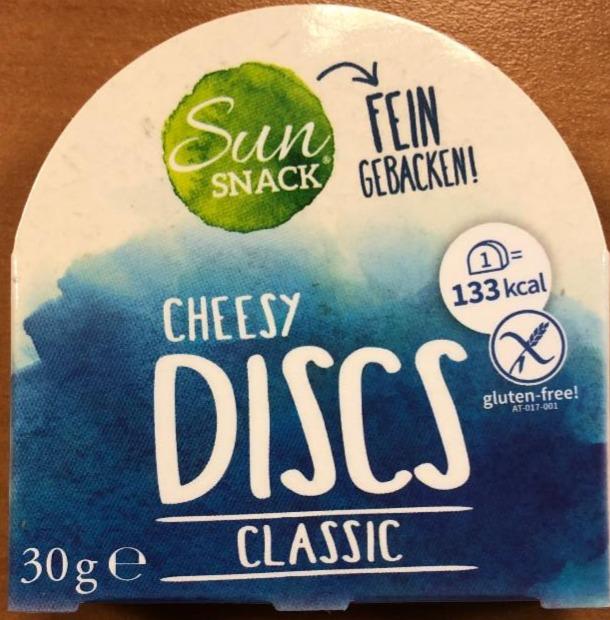 Fotografie - Cheesy Discs Classic SunSnack