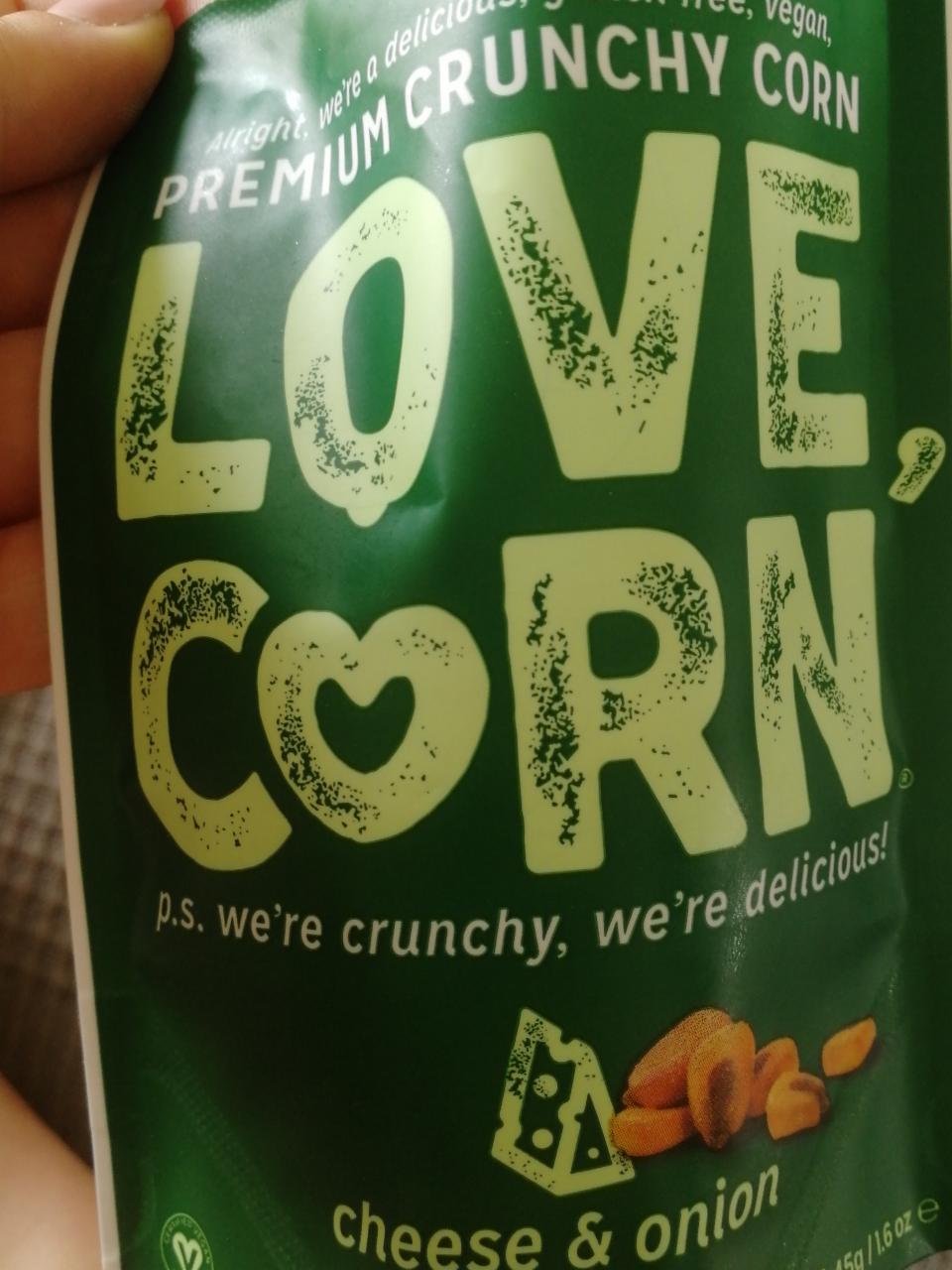 Fotografie - Cheese & Onion Premium Crunchy Corn Love Corn