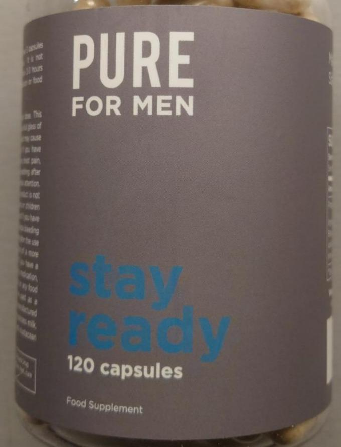 Fotografie - Stay ready Pure for men