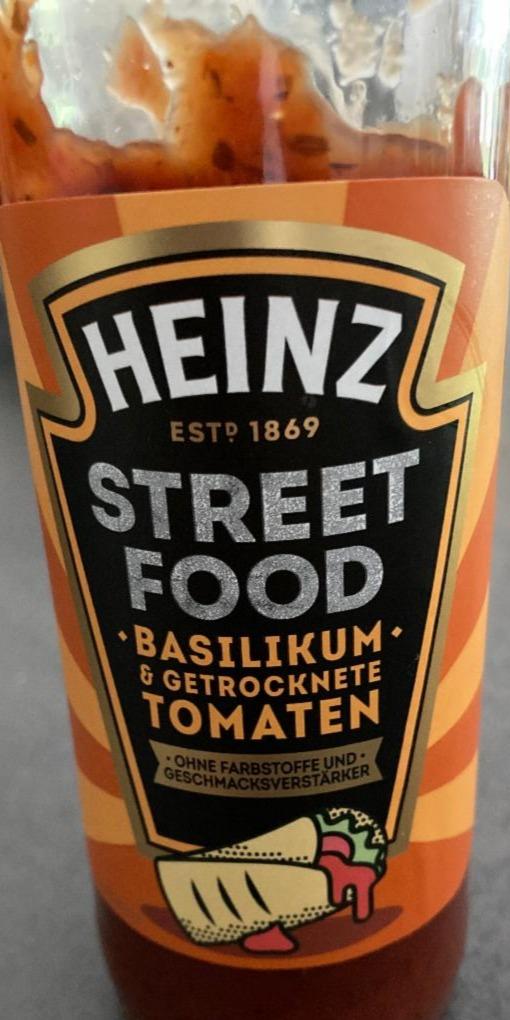 Fotografie - Heinz Street Food Basilikum & Getrocknete Tomaten
