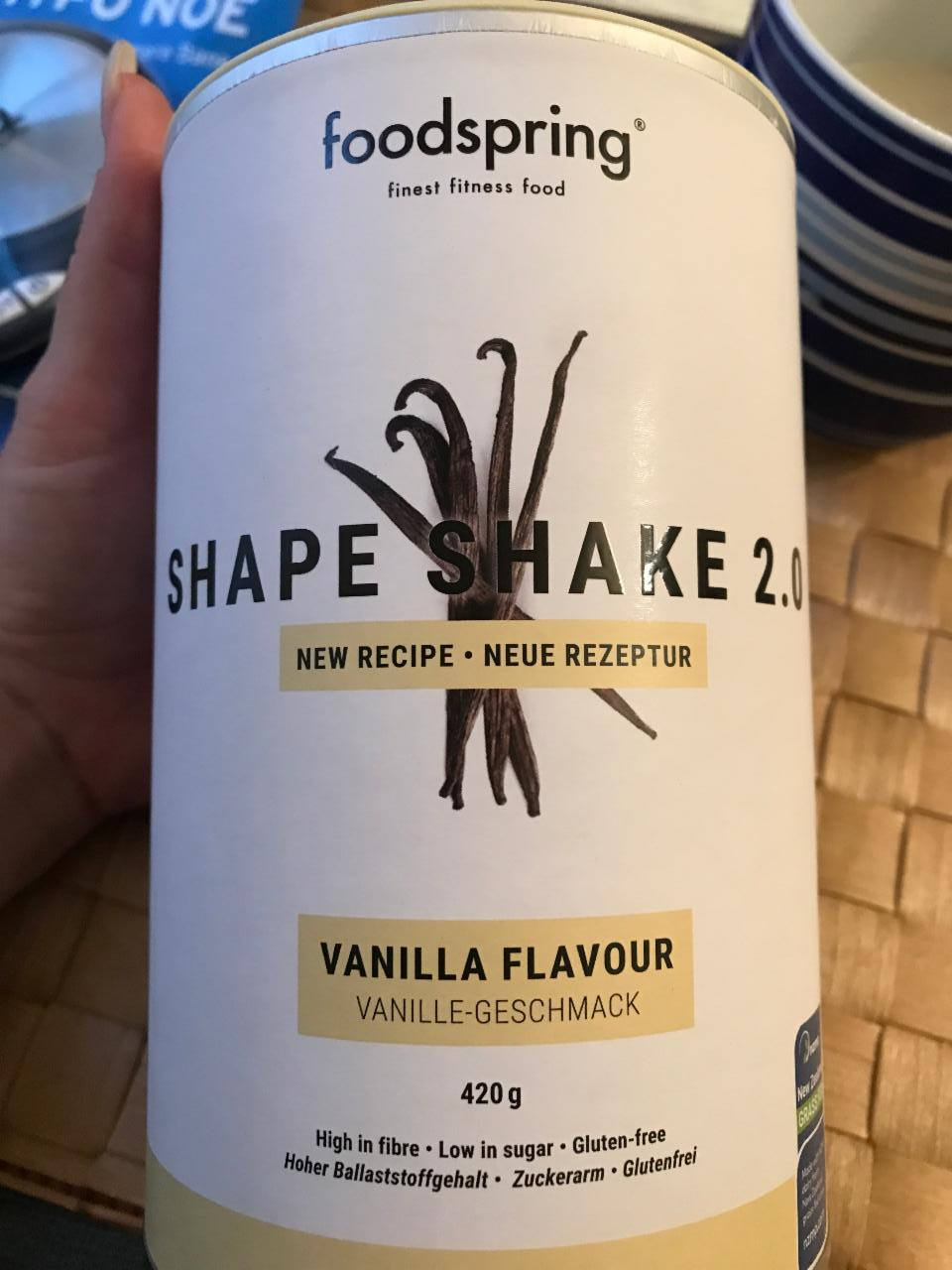 Fotografie - Shape Shake 2.0 Vanilla flavour Foodspring