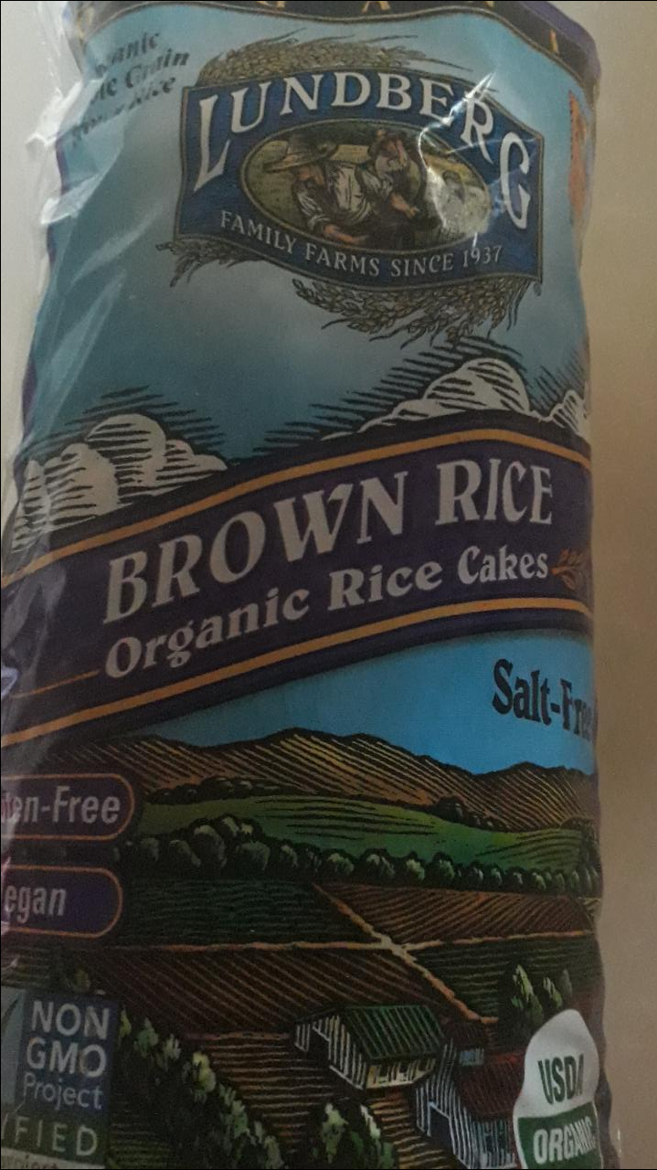 Fotografie - rýžové chlebíčky brown rice