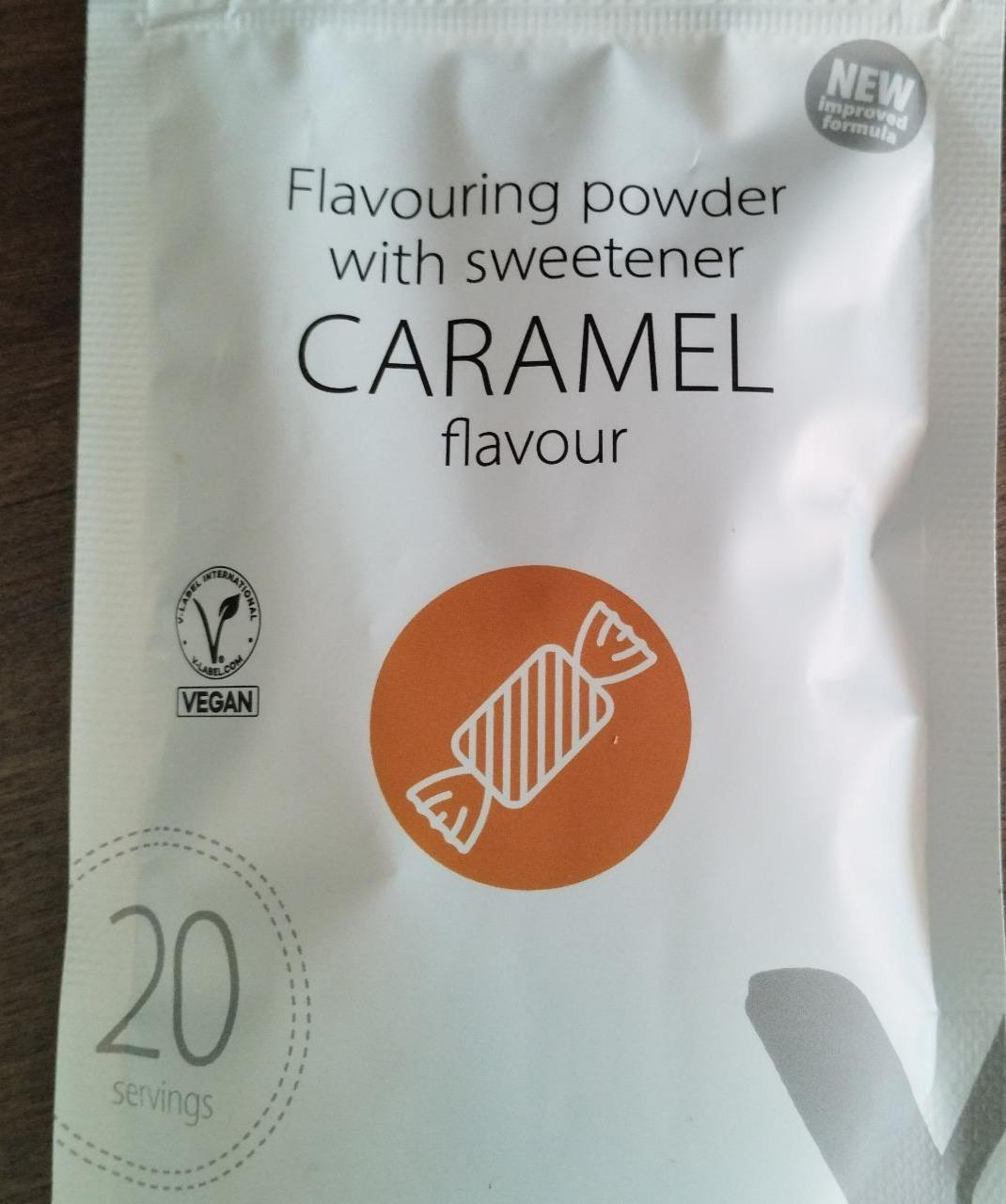 Fotografie - Flavouring powder with sweetener Caramel flavour KetoMix