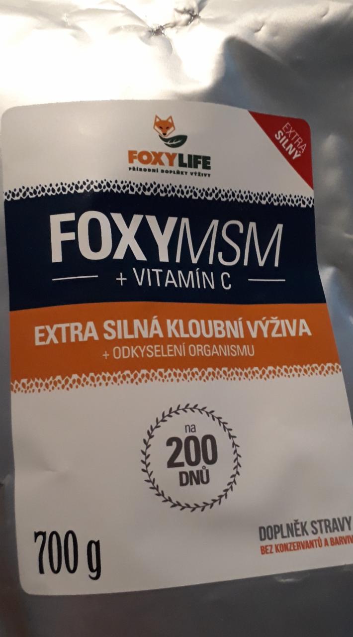 Fotografie - FoxyMSM + Vitamin C FoxyLife