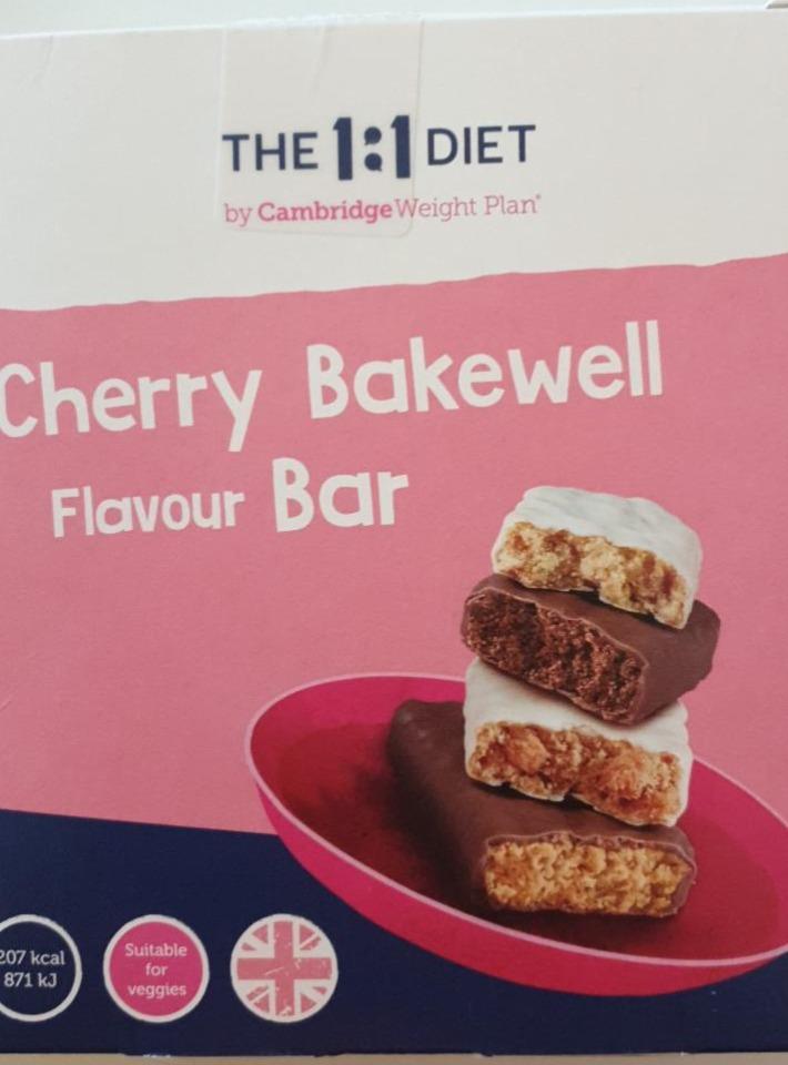 Fotografie - The 1:1 Diet Cherry Bakewell Flavour Bar Cambridge Weight Plan