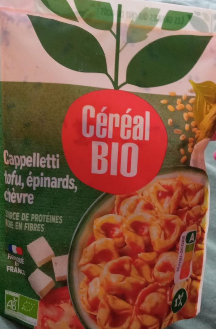 Fotografie - cappelletti tofu,epinards,chevre Céréal Bio