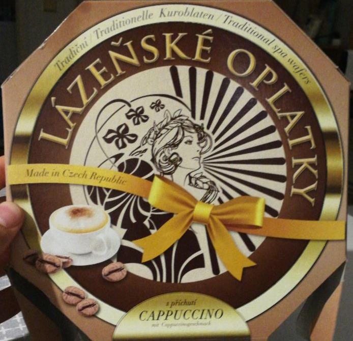 Fotografie - Lázeňské oplatky s příchutí cappuccino 