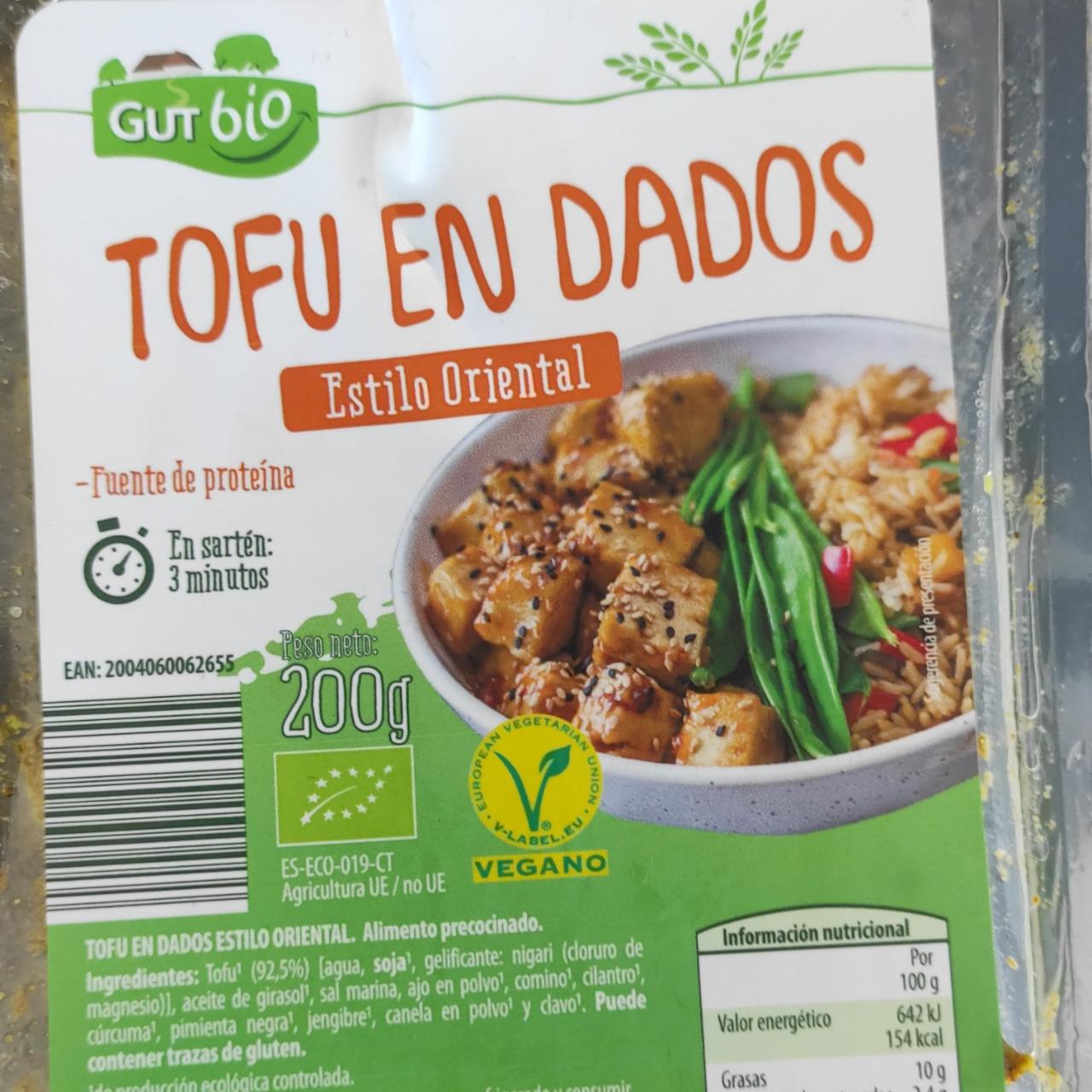 Fotografie - Tofu en Dados Estilo Orienta GutBio