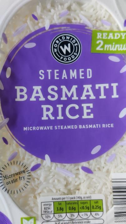 Fotografie - Steamed Basmati rice Aldi