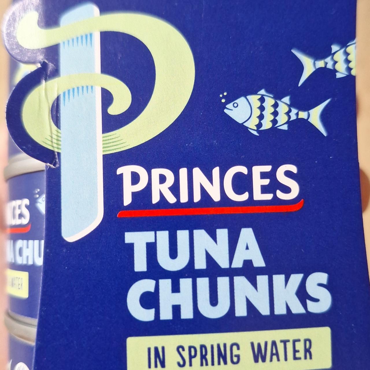 Fotografie - Tuna Chunks in Spring Water Princes