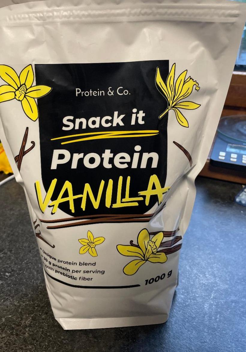 Fotografie - Snack it Protein Vanilla Protein & Co.