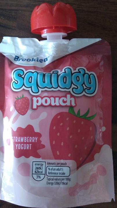 Fotografie - squidgy pouch strawberry Brooklea