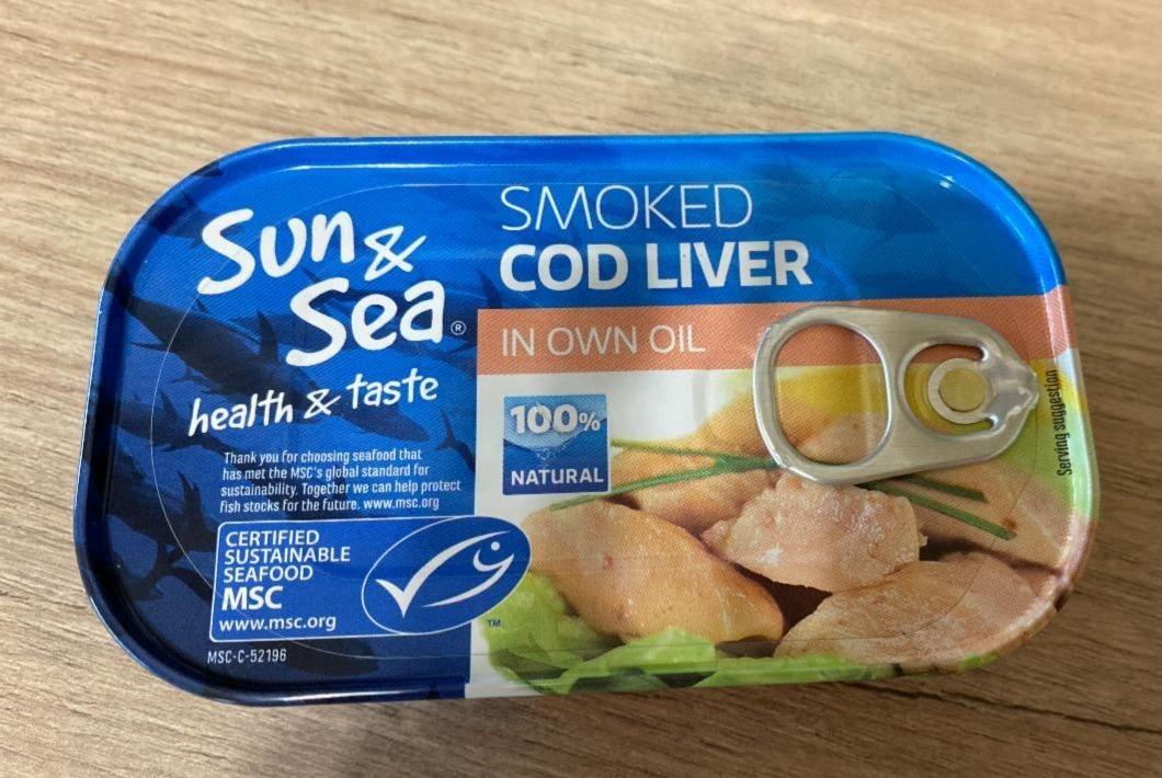 Fotografie - Smoked cod liver Sun & Sea