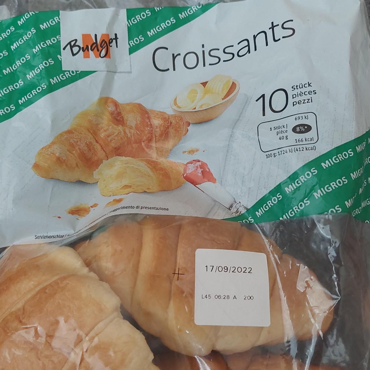 Fotografie - Croissants M-Budget