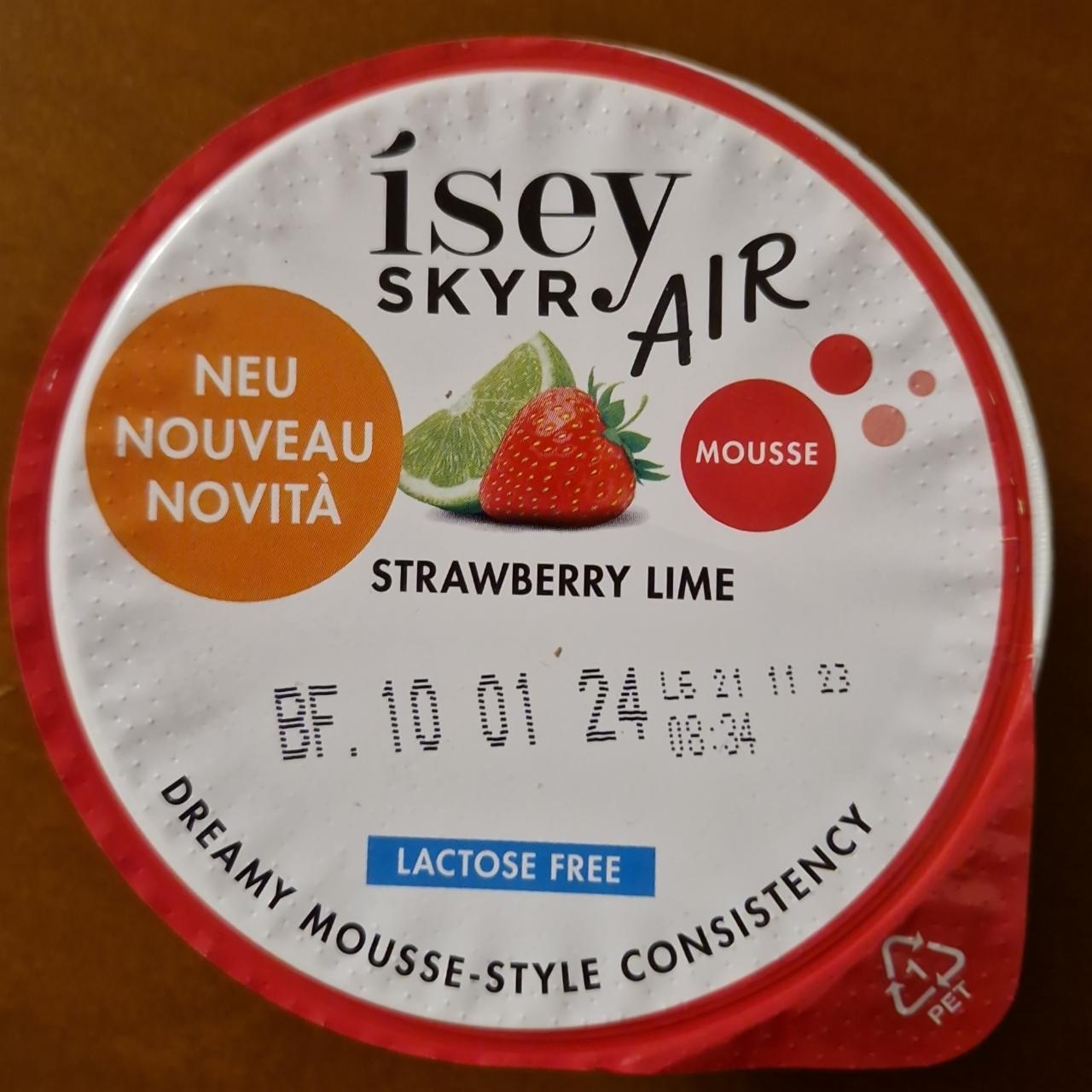 Fotografie - Air Strawberry Lime Lactose Free Ísey Skyr
