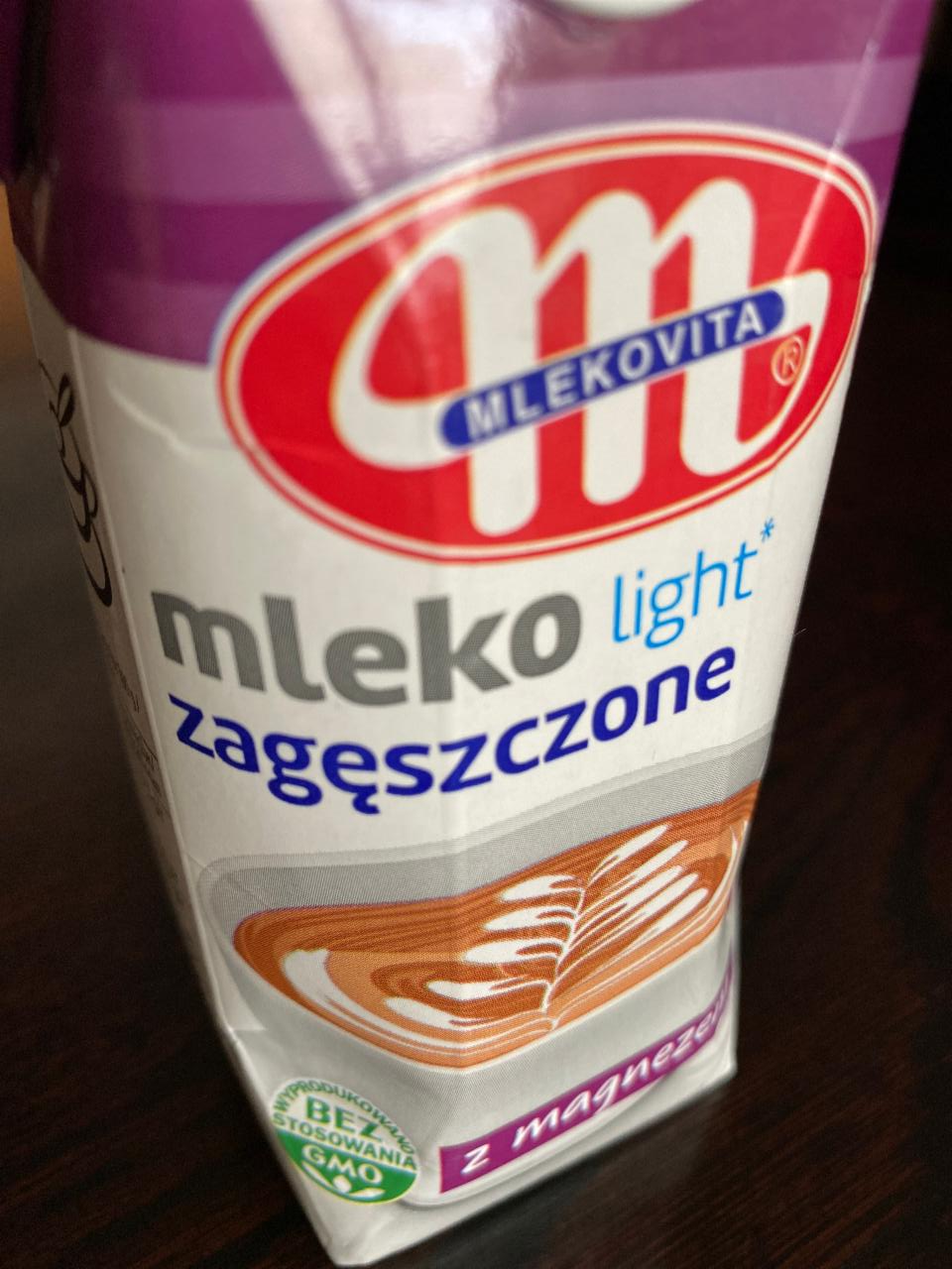 Fotografie - Mleko zagęszczone light z magnezem Mlekovita