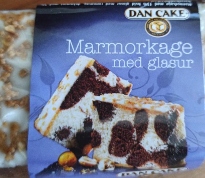Fotografie - Marmorkage med glasur Dan Cake