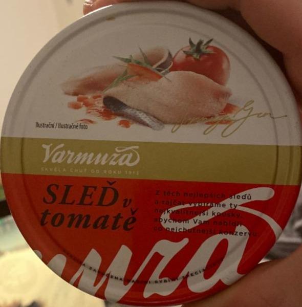 Fotografie - Sleď v tomatě Varmuža