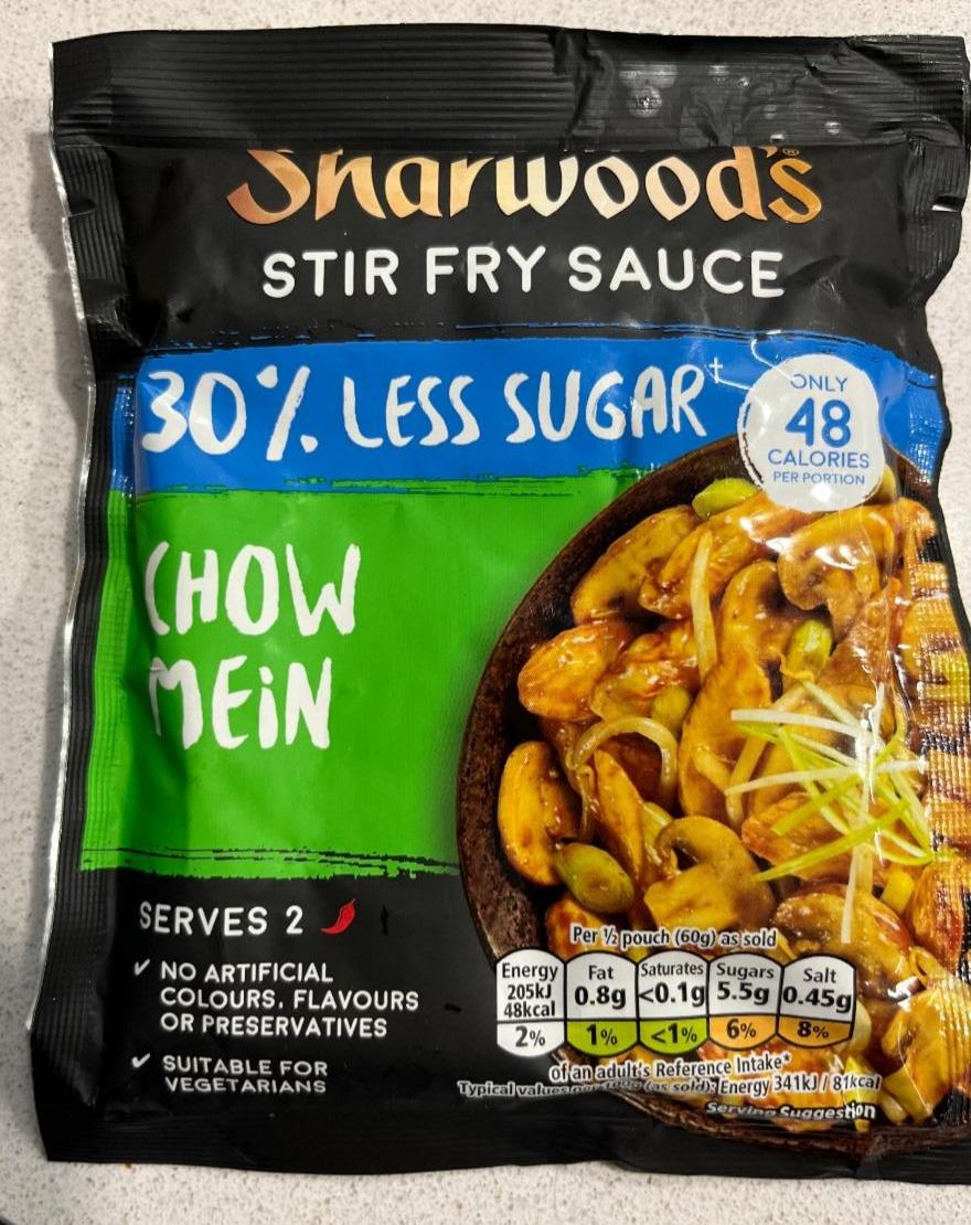 Fotografie - Chow Mein Stir Fry Sauce 30% Less Sugar Sharwood's