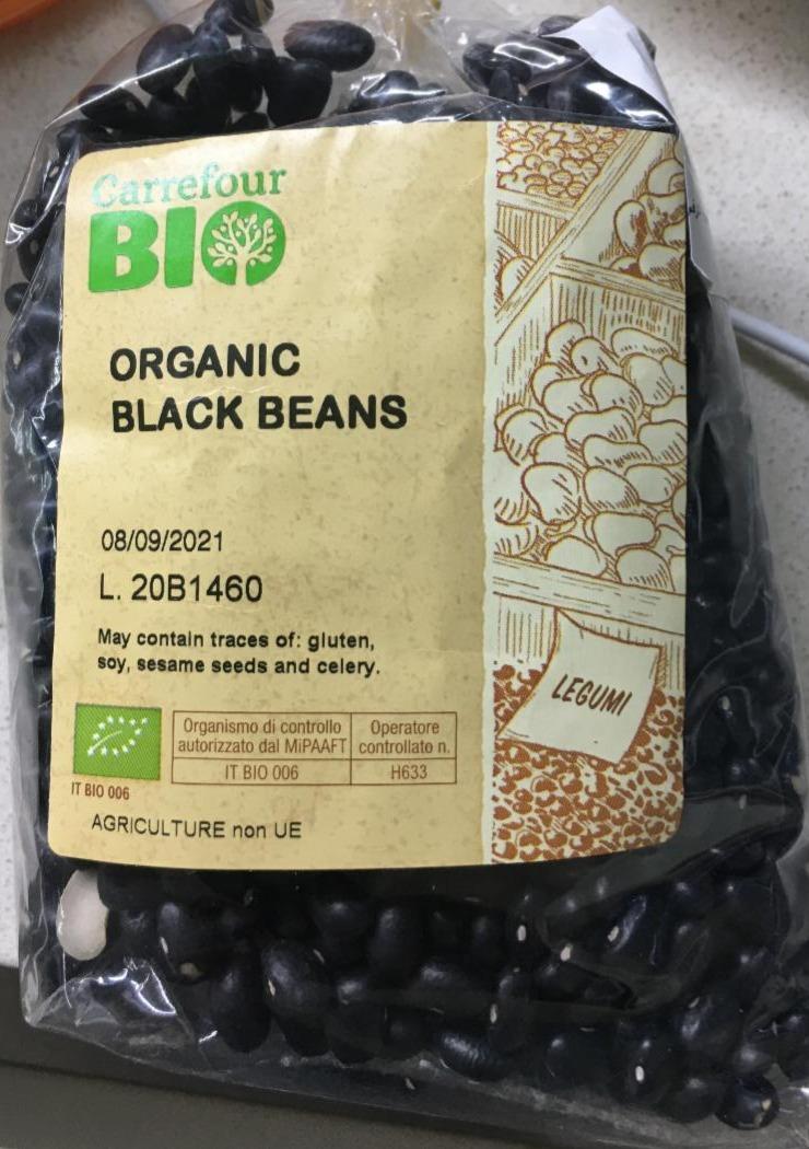Fotografie - Organic Black Beans Carrefour Bio