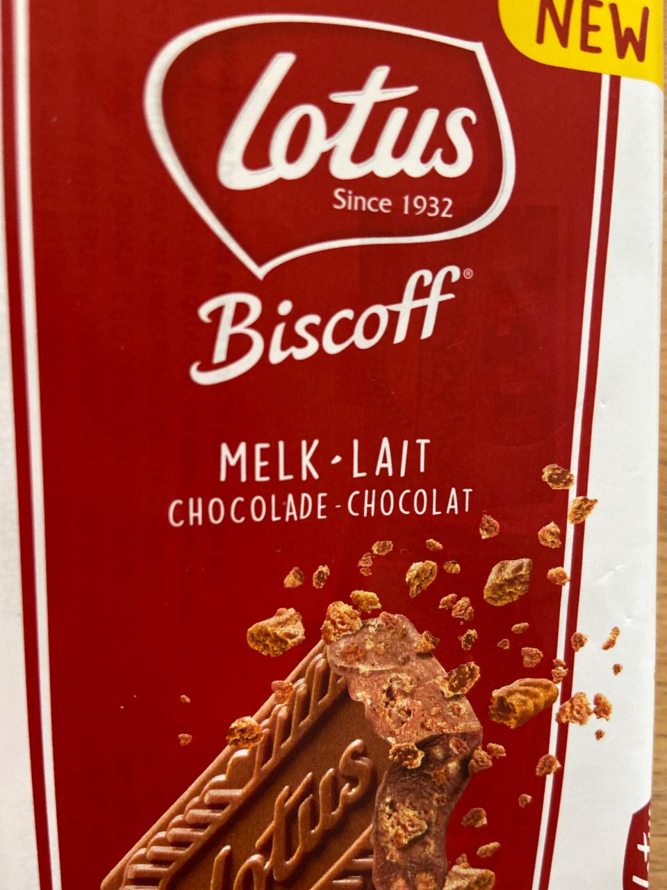Fotografie - Melk - Lait Chocolate - Chocolat Lotus