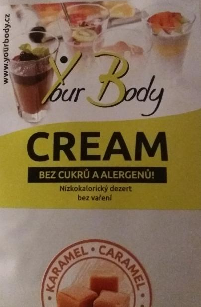 Fotografie - Your Body Cream karamel - nízkokalorický dezert