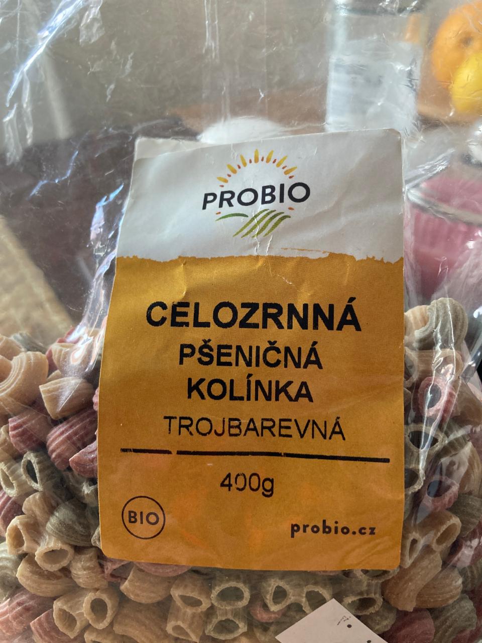 Fotografie - Celozrnná pšeničná kolínka trojbarevná Probio