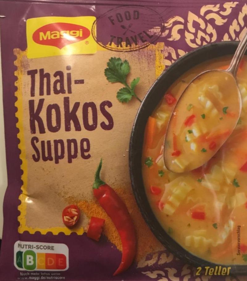 Fotografie - Thai-Kokos suppe