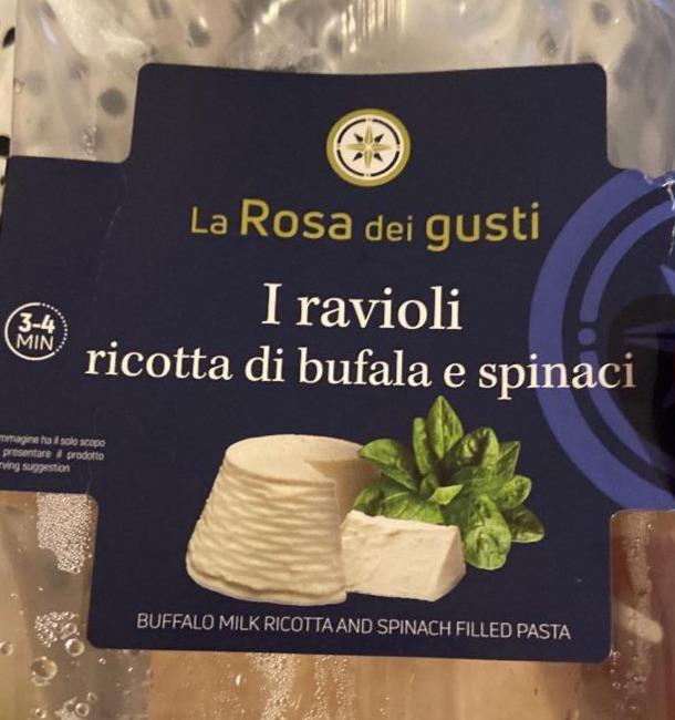 Fotografie - I ravioli ricotta di bufala e spinaci La Rosa dei gusti