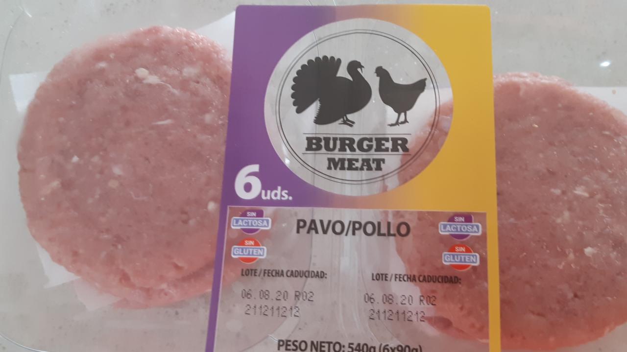 Fotografie - Burger Meat Pavo/Pollo