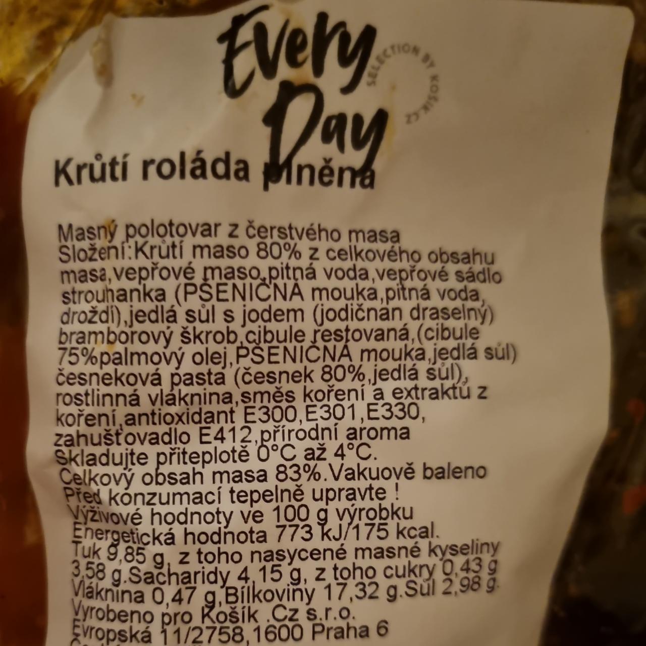 Fotografie - krůtí roláda plněná košík.cz