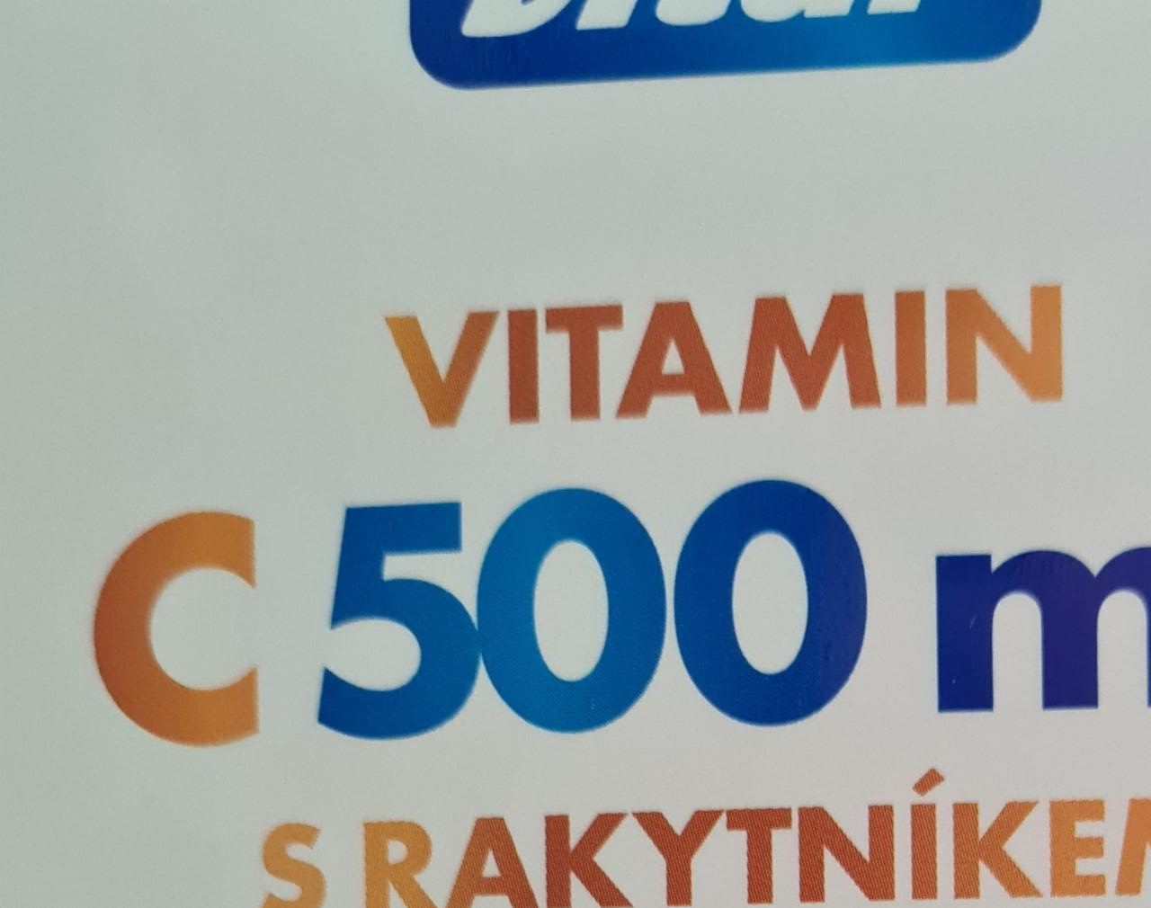 Fotografie - Vitamin C 500mg s rakytníkem Vitar
