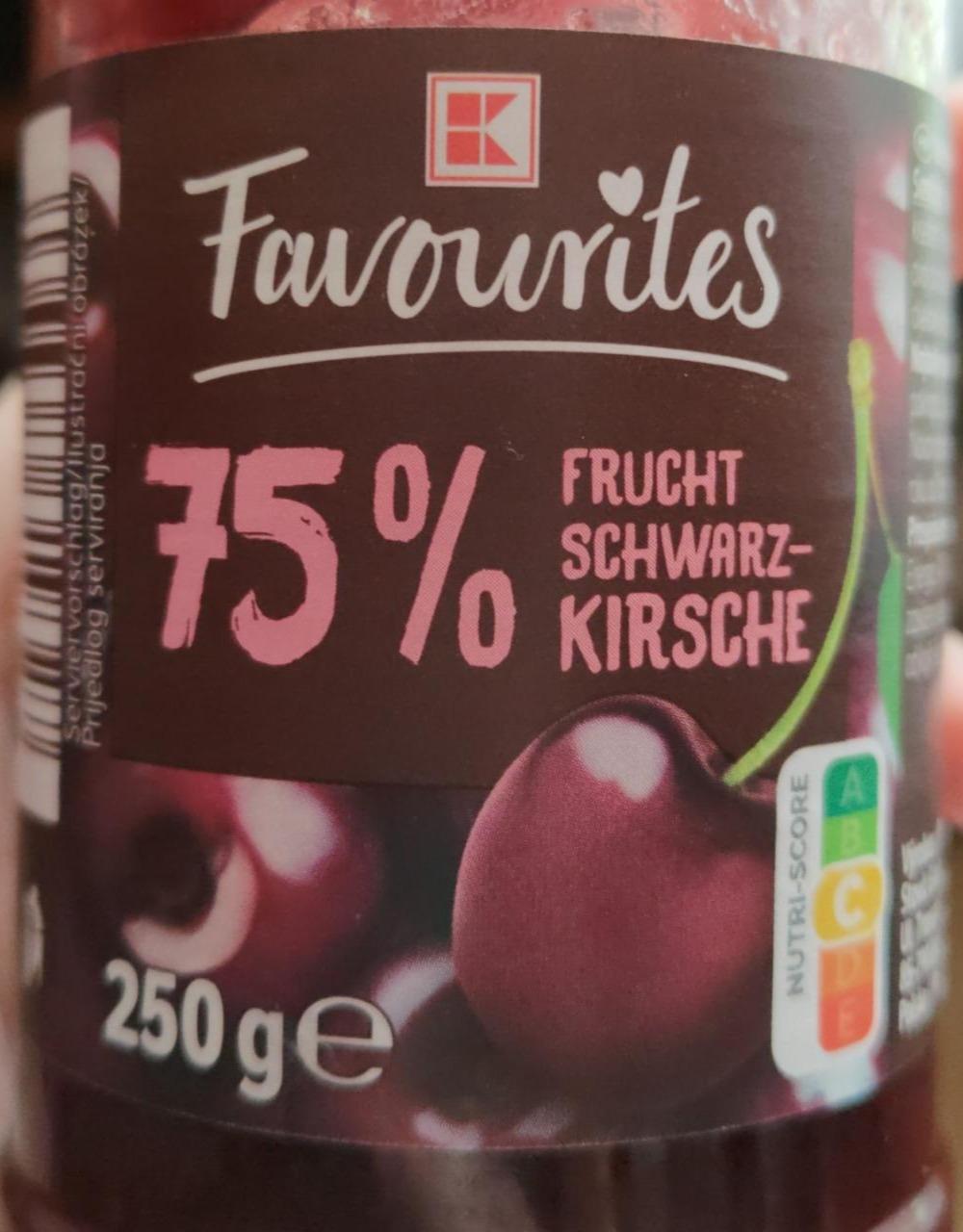 Fotografie - 75% třešňová ovocná pomazánka K-favourites