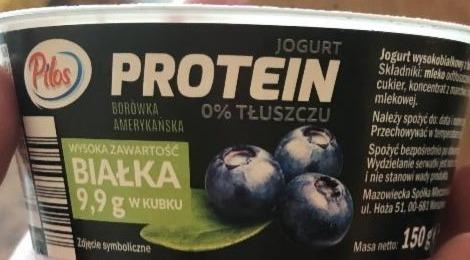 Fotografie - Jogurt Protein Borůvka Pilos