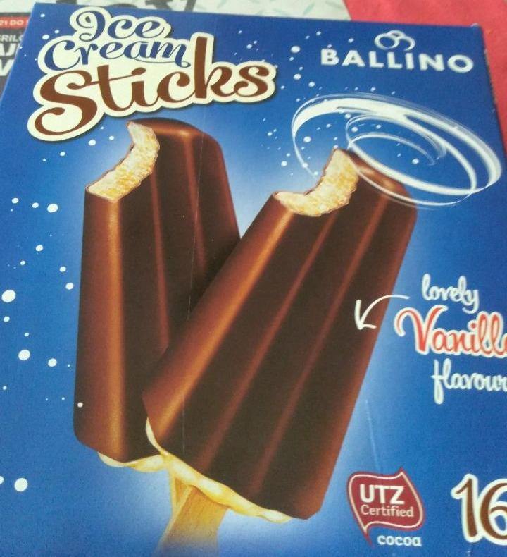 Fotografie - Ice cream sticks vanilla Ballino
