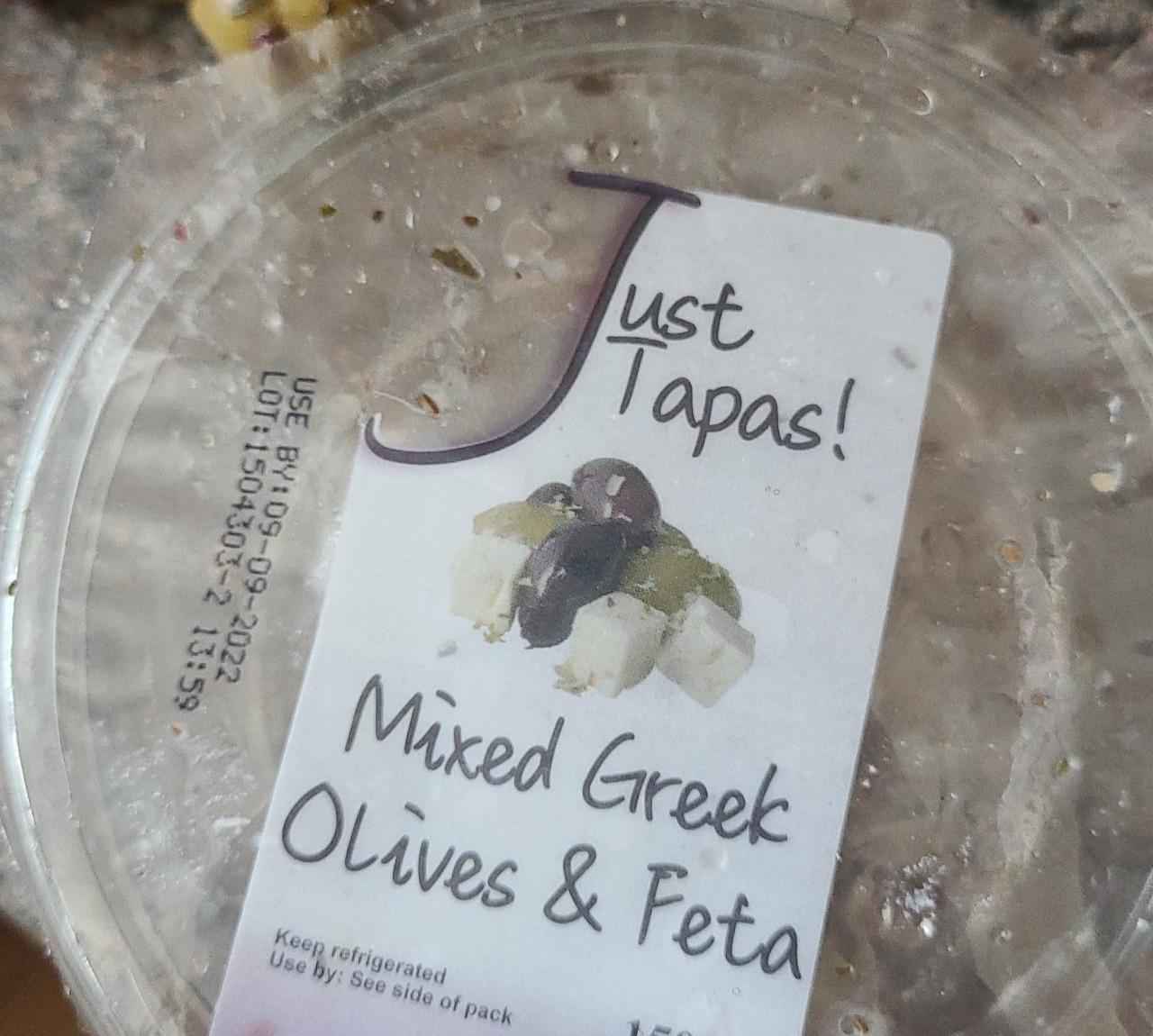 Fotografie - Mixed Greek Olives & Feta Just Tapas!