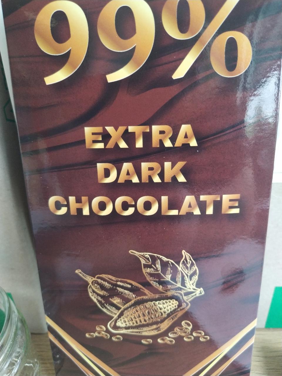 Fotografie - Extra dark chocolate 99%