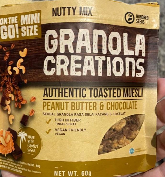 Fotografie - Granola Peanut Butter Chocolate Creations