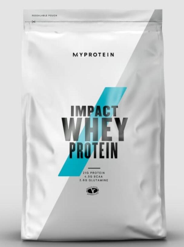 Fotografie - Impact whey protein unflavoured Myprotein