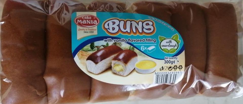 Fotografie - Buns with vanilla flavored filling CakeMania
