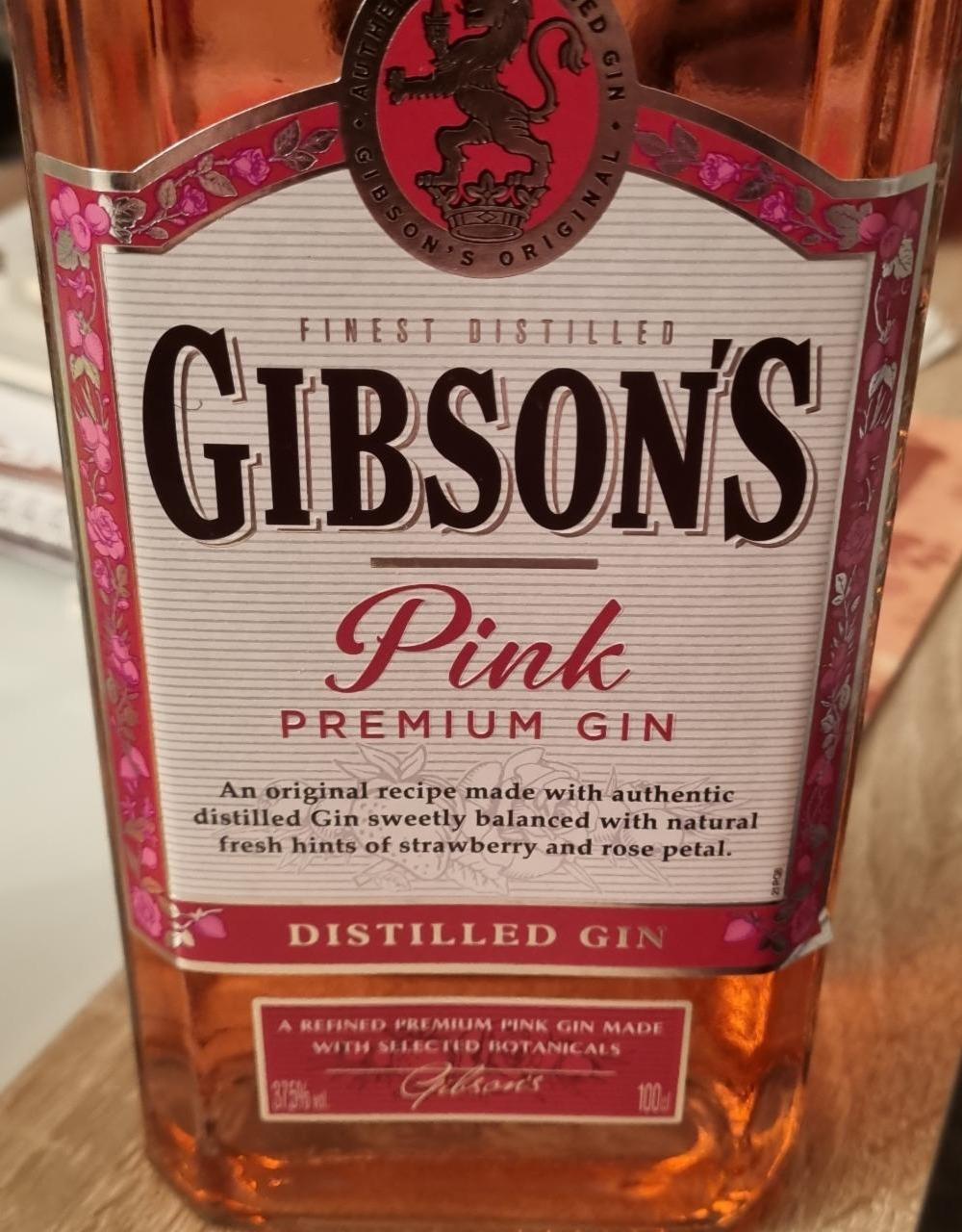 Fotografie - Pink Premium Gin Gibson's