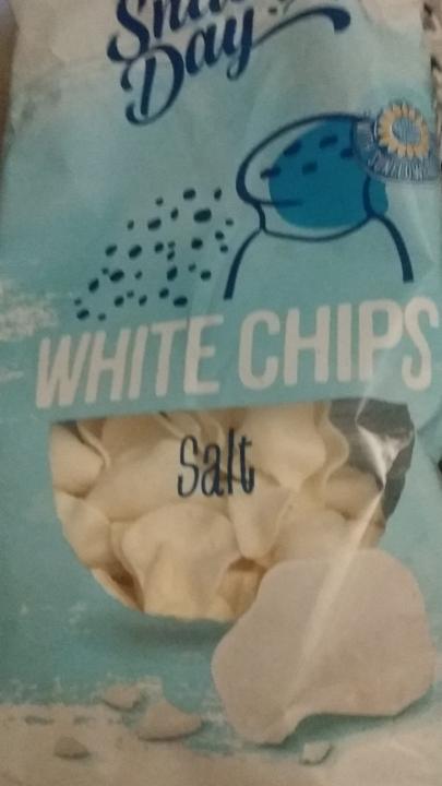 Fotografie - White chips Salt Snack Day