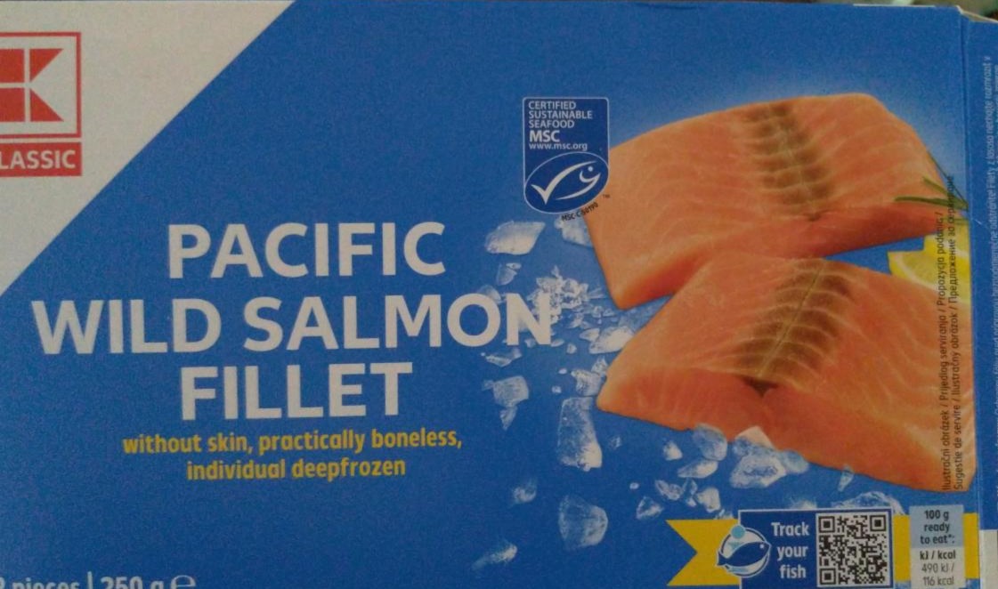 Fotografie - Pacific Wild Salmon Fillet K-Classic