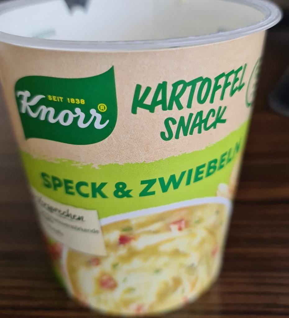 Fotografie - Kartoffelsnack Speck & Zwiebeln Knorr